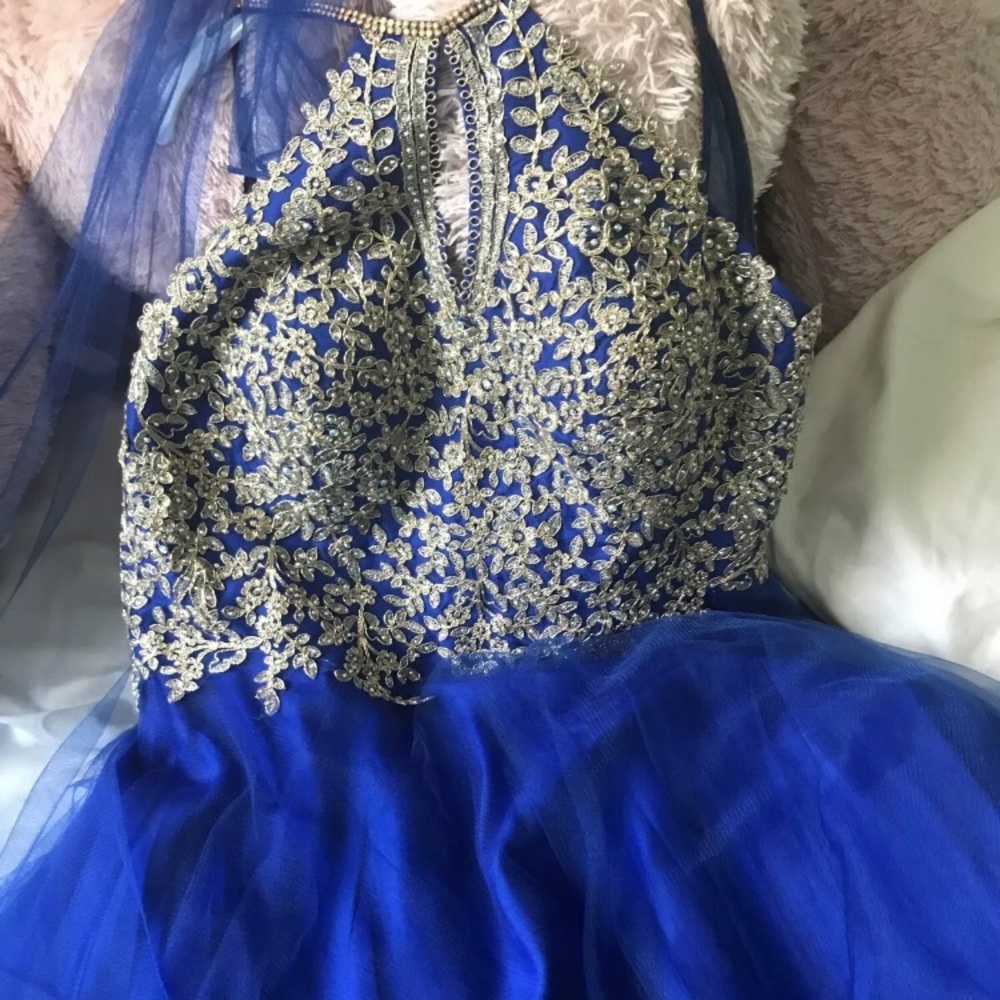 Royal Blue Gown
